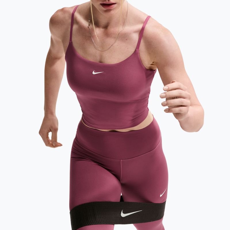 Tricou de antrenament pentru femei Nike One pink smoke 6