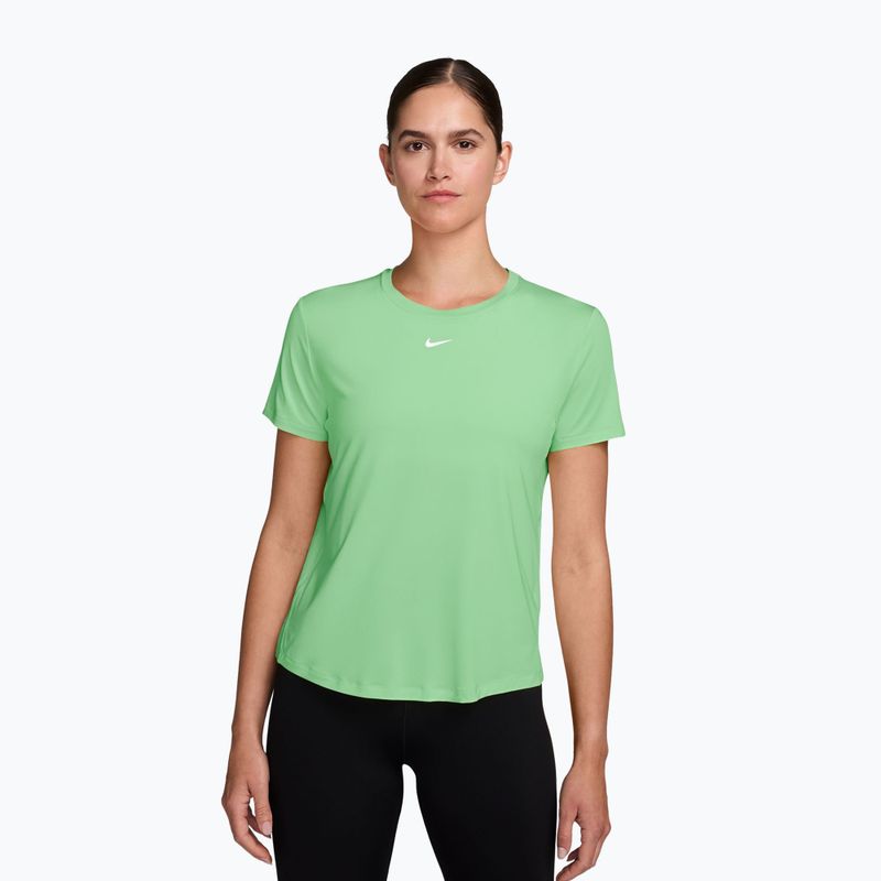 Tricou de antrenament pentru femei Nike One Classic cucumber calm/white