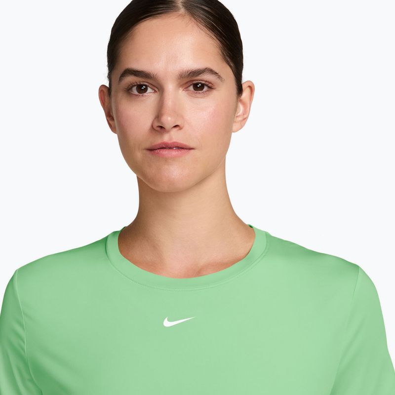 Tricou de antrenament pentru femei Nike One Classic cucumber calm/white 3