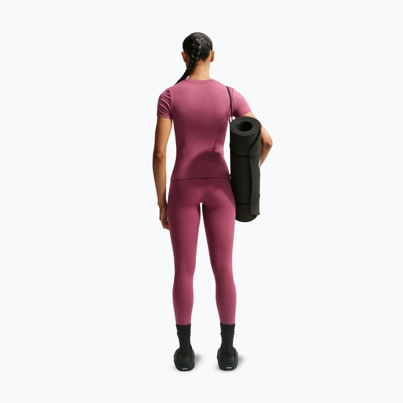 Colanți pentru femei Nike One pink smoke/white 3