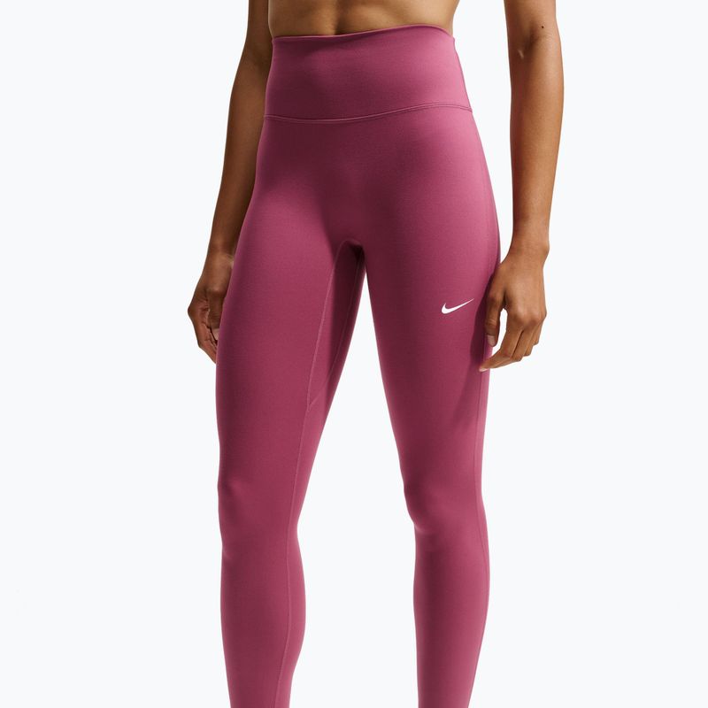 Colanți pentru femei Nike One pink smoke/white 4