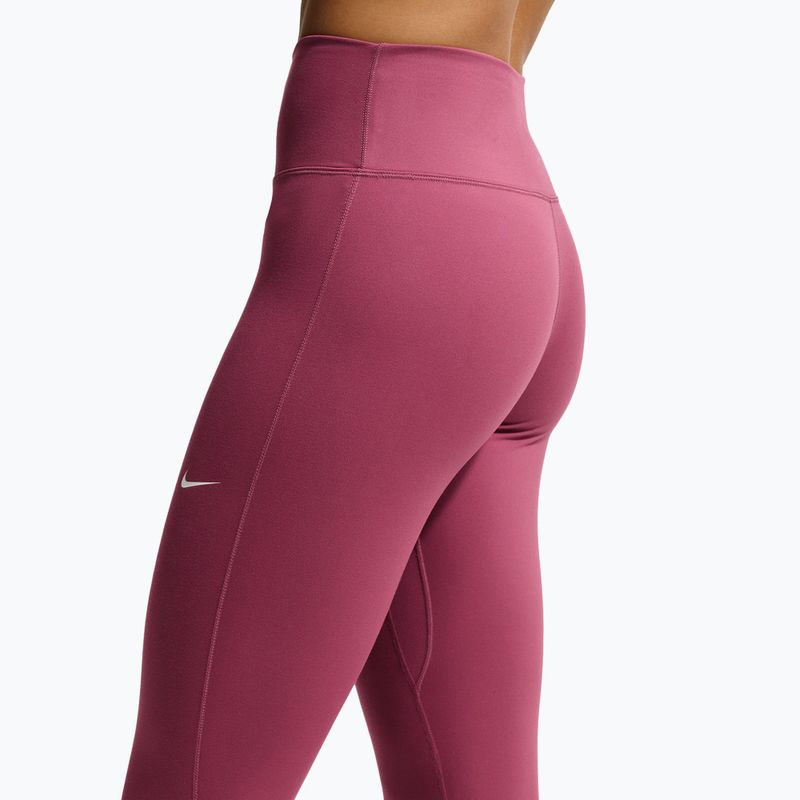Colanți pentru femei Nike One pink smoke/white 5