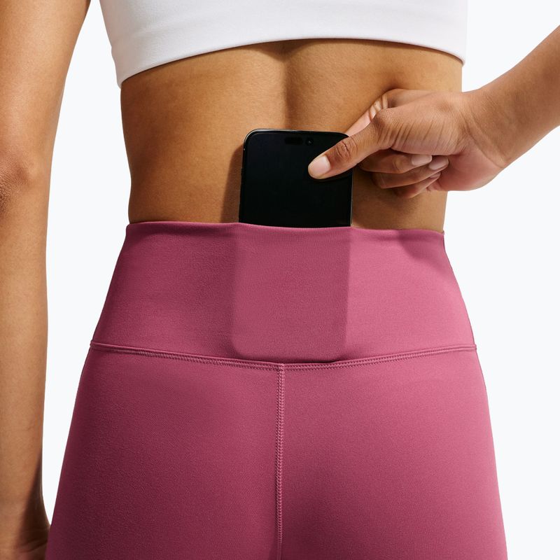 Colanți pentru femei Nike One pink smoke/white 6