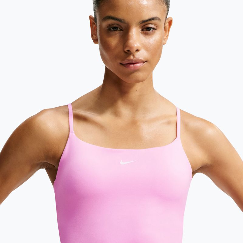 Tricou de antrenament pentru femei Nike One pink rise 4