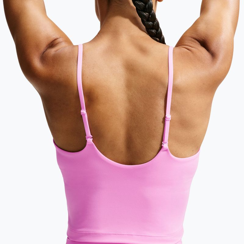 Tricou de antrenament pentru femei Nike One pink rise 5