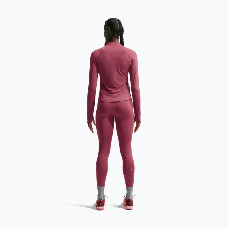 Bluză pentru femei de alergare Nike Tempo Dri-Fit 1/4 Zip pink smoke 3
