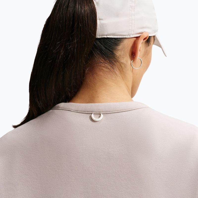 Bluză de antrenament pentru femei Nike 24.7 ImpossiblySoft Cream Ii/Cream Ii/College Grey 6