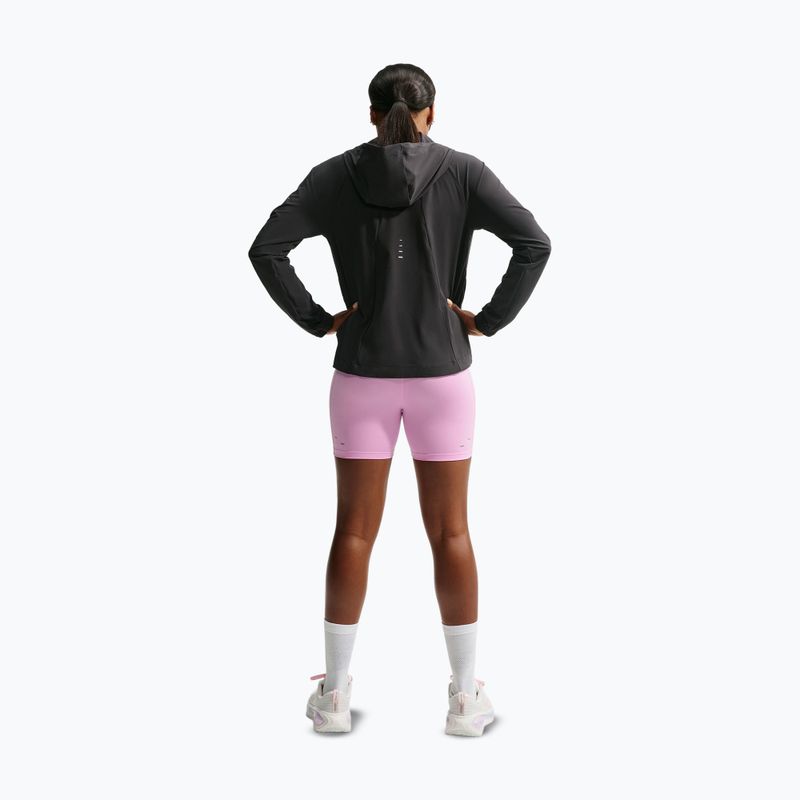 Pantaloni scurți de alergare pentru femei Nike Tempo pink rise 3