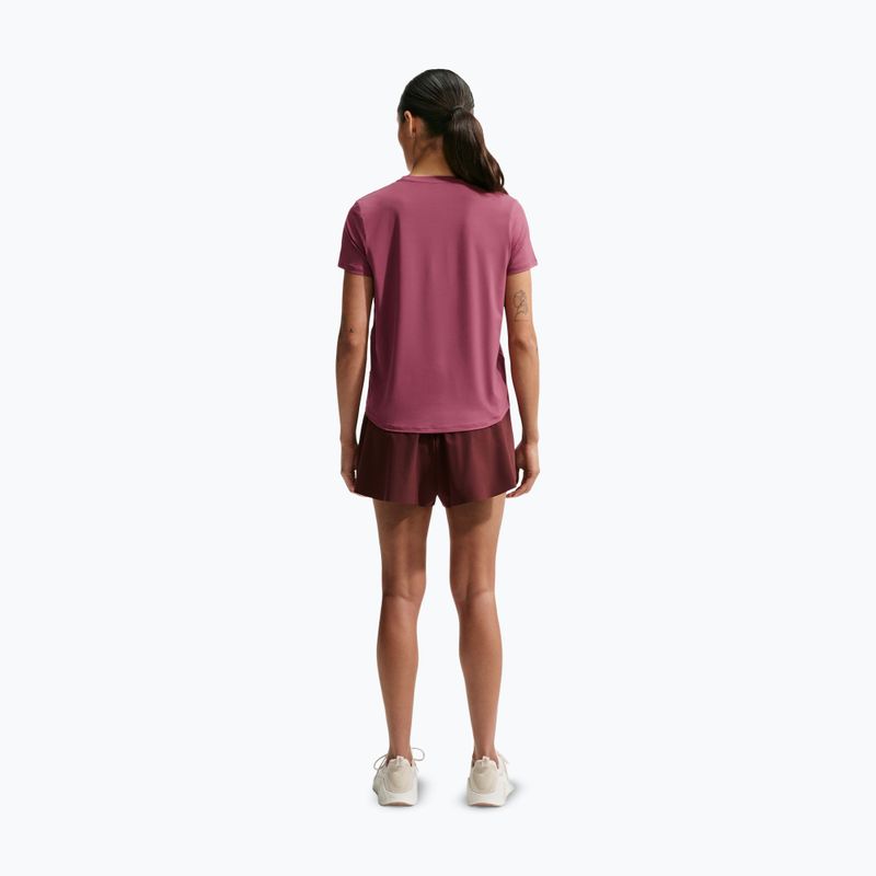 Tricou de antrenament pentru femei Nike One Classic pink smoke/white 3