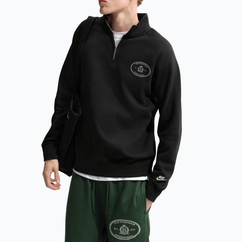 Bluză pentru bărbați Nike Sportswear Club black/black/phantom 4