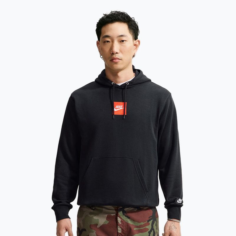 Bluză pentru bărbați Nike Sportswear Club black/black/white