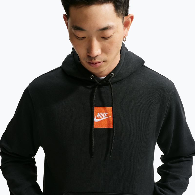 Bluză pentru bărbați Nike Sportswear Club black/black/white 5
