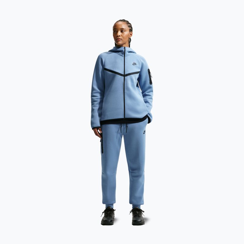 Bluză pentru femei Nike Sportswear Tech Fleece Windrunner work blue/black 2