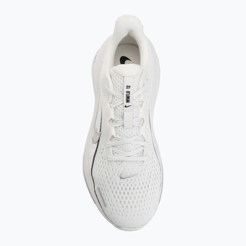 Încălțăminte de alergare pentru femei Nike Winflo 12 summit white/black/metallic silver 5