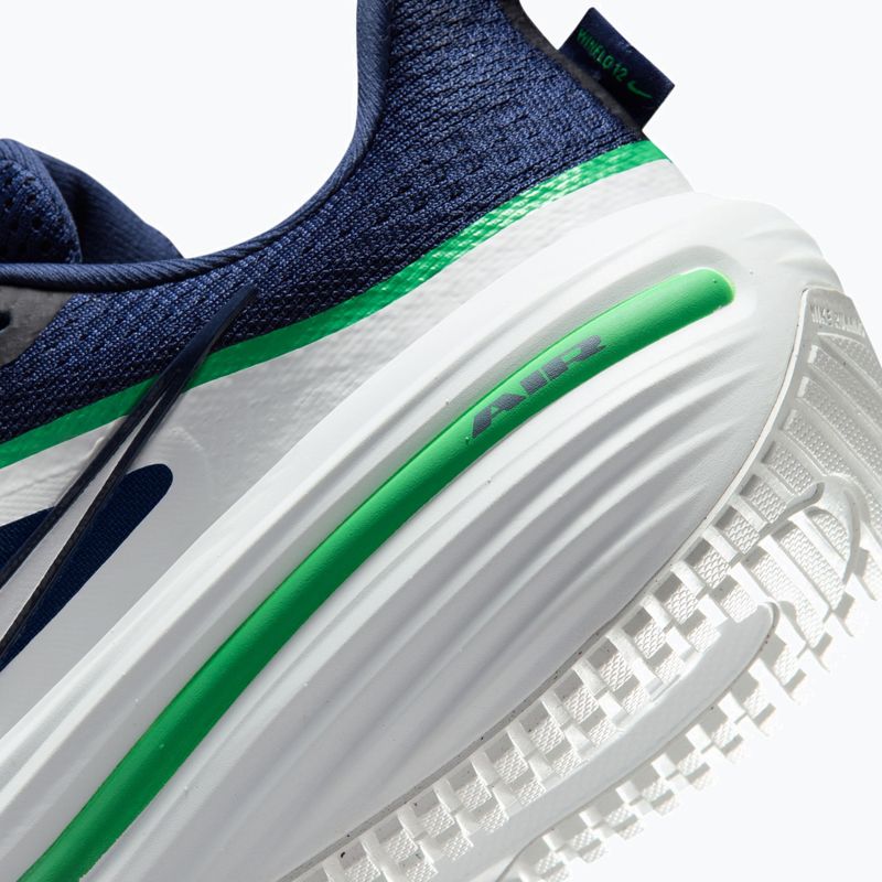 Încălțăminte de alergare pentru bărbați Nike Winflo 12 midnight navy/green spark/summit white 8