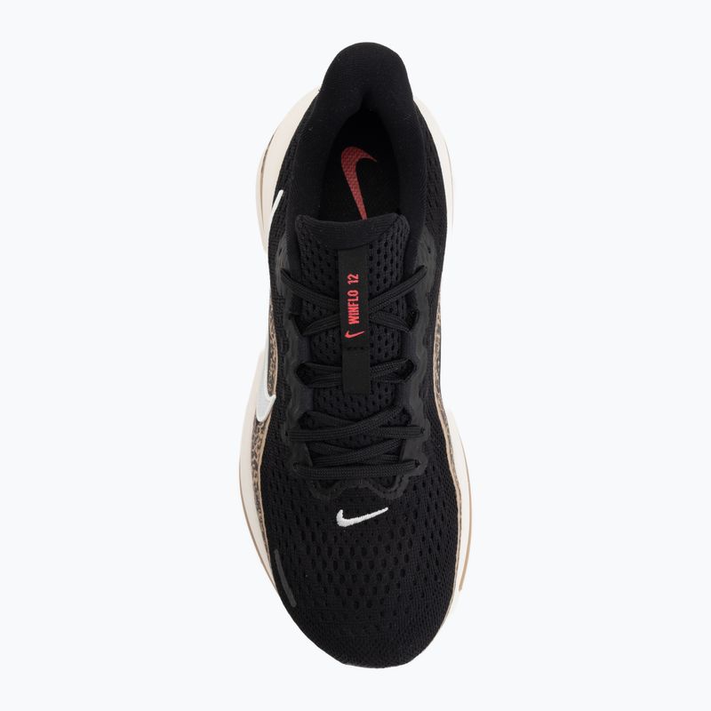 Încălțăminte de alergare pentru femei Nike Winflo 12 black/british khaki/fusion red/sail 5