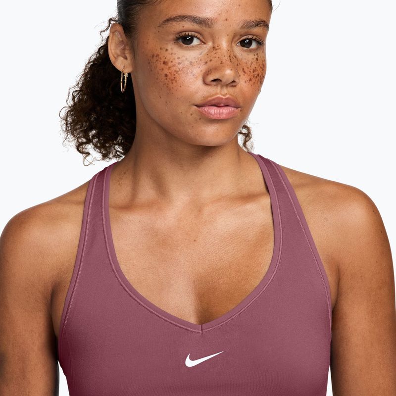 Top de antrenament Nike Pro Seamless pink smoke/white 3