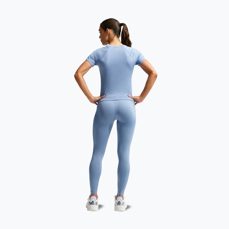 Colanți pentru femei Nike Pro Seamless work blue 2