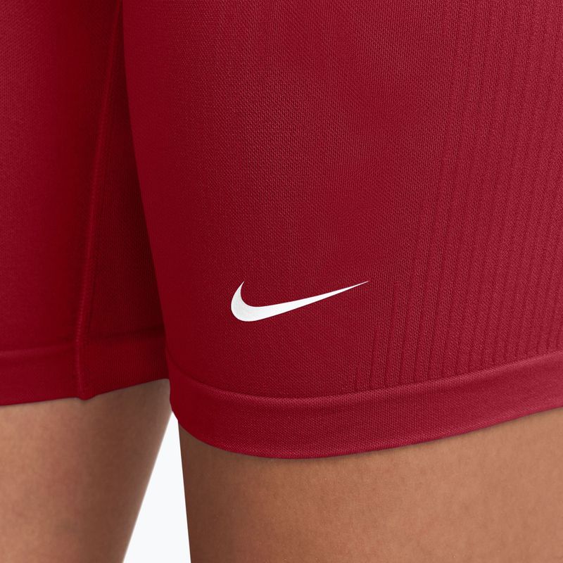 Pantaloni scurți de antrenament pentru femei Nike Pro Seamless tough red/white 4