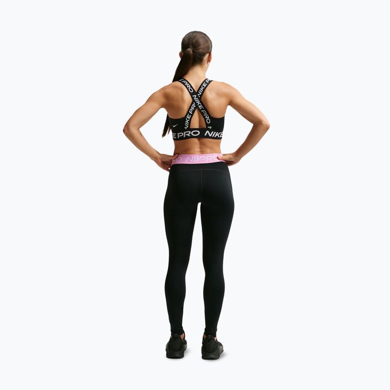 Colanți pentru femei Nike Pro black/pink rise/white 3