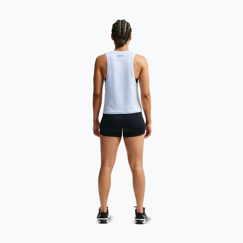 Tricou de antrenament pentru femei Nike Pro hydrogen blue/old royal 3