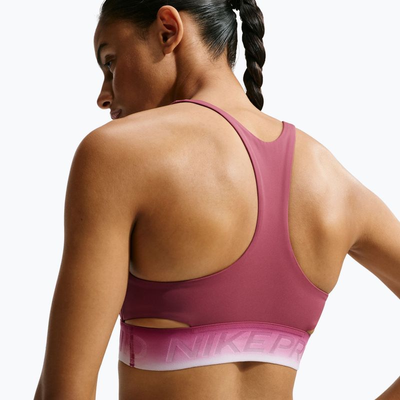 Sutien de antrenament Nike Pro pink smoke/pink smoke/pink rise 5