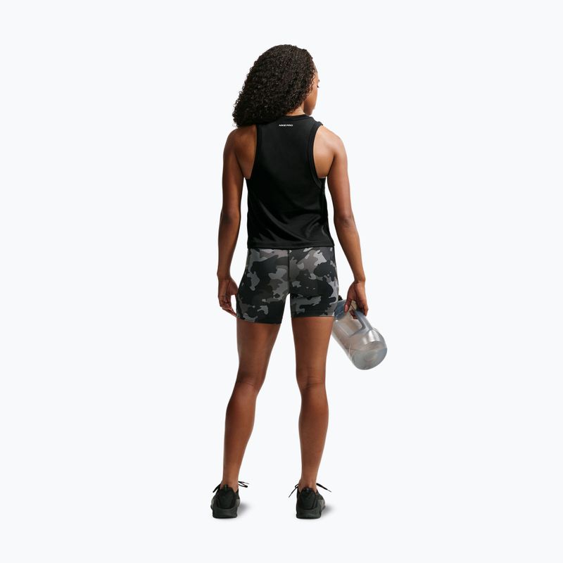 Tricou de antrenament pentru femei Nike Pro black/white 3