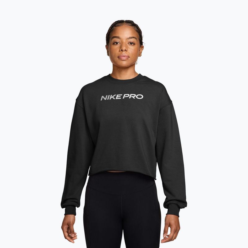 Longsleeve pentru femei Nike Pro black/white