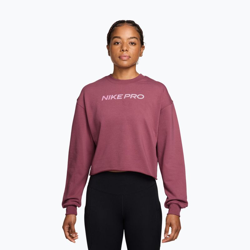 Longsleeve pentru femei Nike Pro pink smoke/bleached lilac