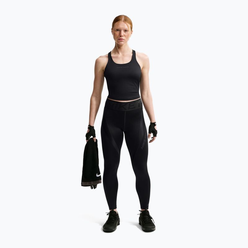Colanți de antrenament pentru femei Nike Pro Sculpt High-Waisted 7/8 black/black 2