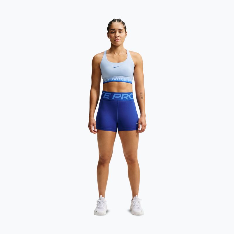 Sutien de antrenament Nike Pro hydrogen blue/hydrogen blue/old royal 7