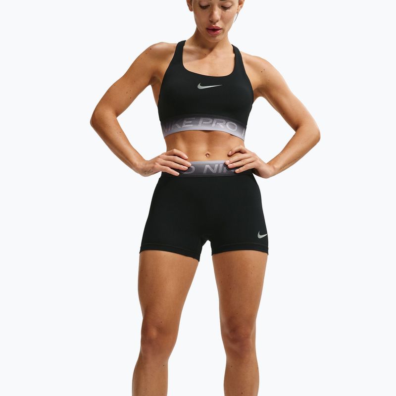 Pantaloni scurți de antrenament pentru femei Nike Pro black/ghost