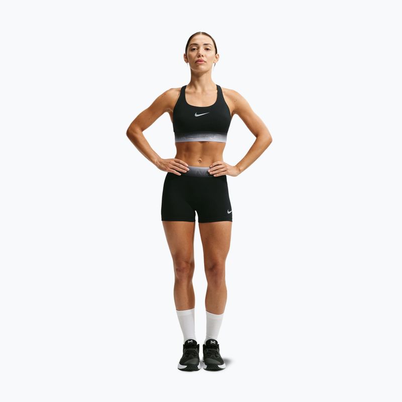 Pantaloni scurți de antrenament pentru femei Nike Pro black/ghost 2