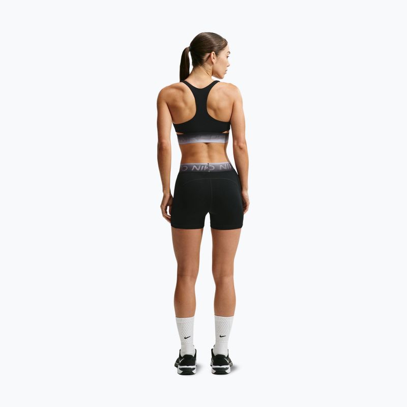 Pantaloni scurți de antrenament pentru femei Nike Pro black/ghost 3