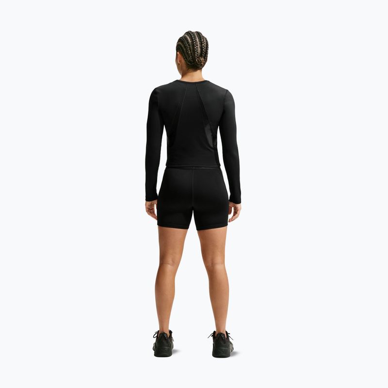 Pantaloni scurți de antrenament pentru femei Nike Pro Sculpt black/black 3