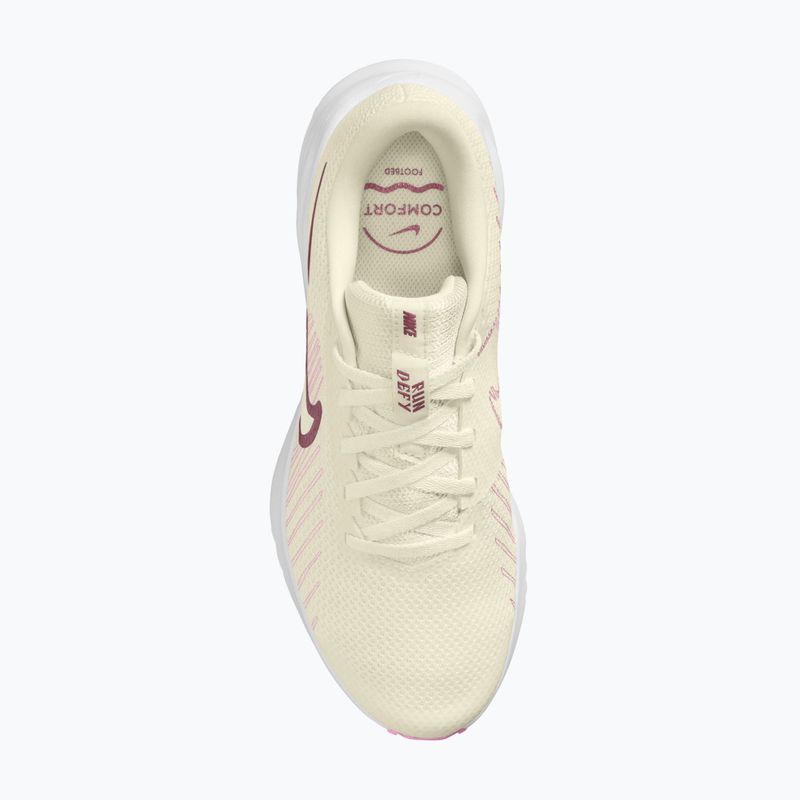 Încălțăminte de alergare pentru femei Nike Run Defy sail/white/pink rise/pink smoke 4