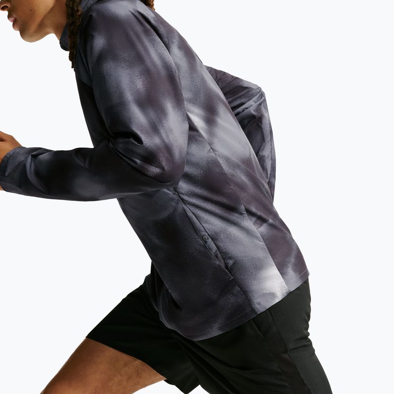 Geacă de alergare pentru bărbați Nike Miler black/smoke grey 7