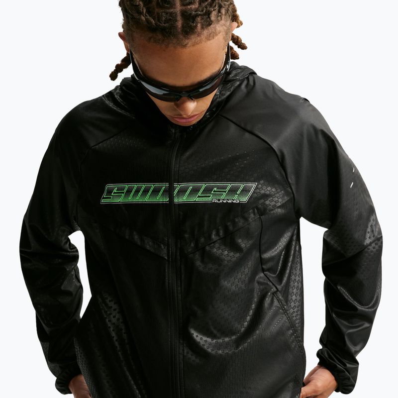 Geacă de alergare pentru bărbați Nike Stride Dri-Fit black 4