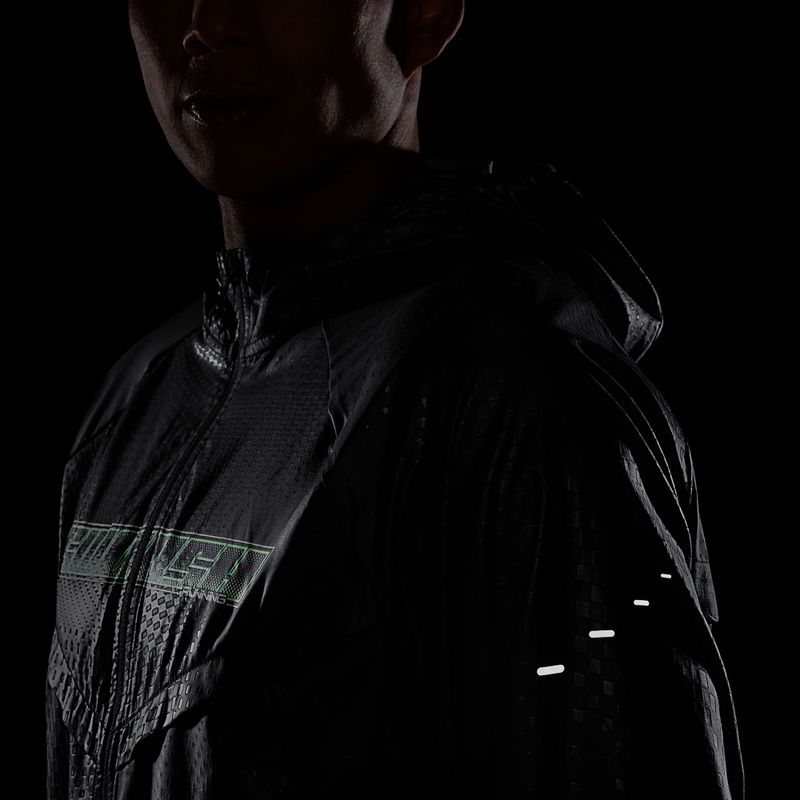 Geacă de alergare pentru bărbați Nike Stride Dri-Fit black 8