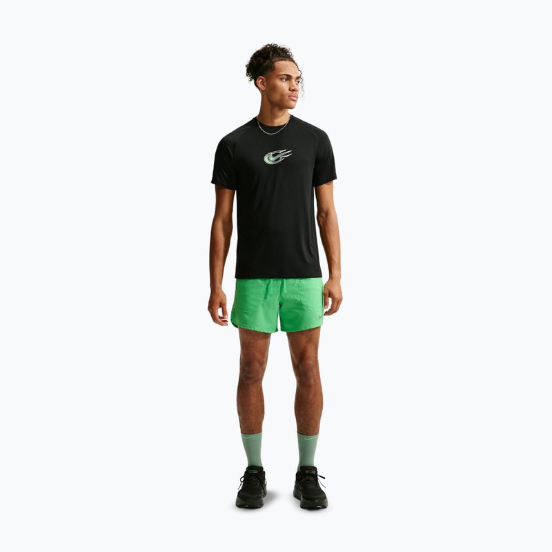 Tricou de alergare pentru bărbați Nike Stride black 2