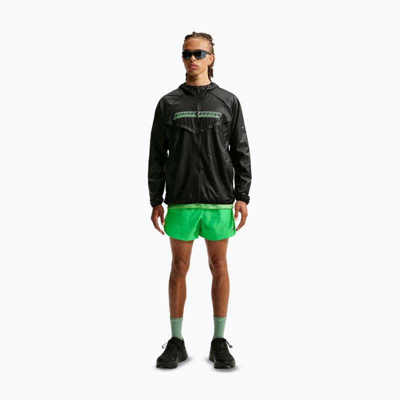 Pantaloni scurți bărbați Nike Stride Dri-Fit Brief-Lined 5" green spark 2