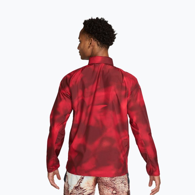 Geacă de alergare pentru bărbați Nike Miler light crimson/tough red 2