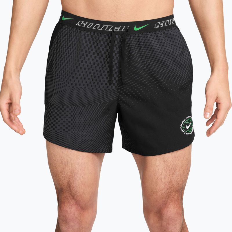 Pantaloni scurți de alergare pentru bărbați Nike Stride black