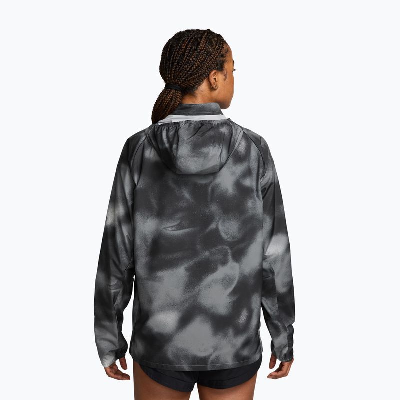 Geacă de alergare pentru bărbați Nike Miler black/smoke grey 2