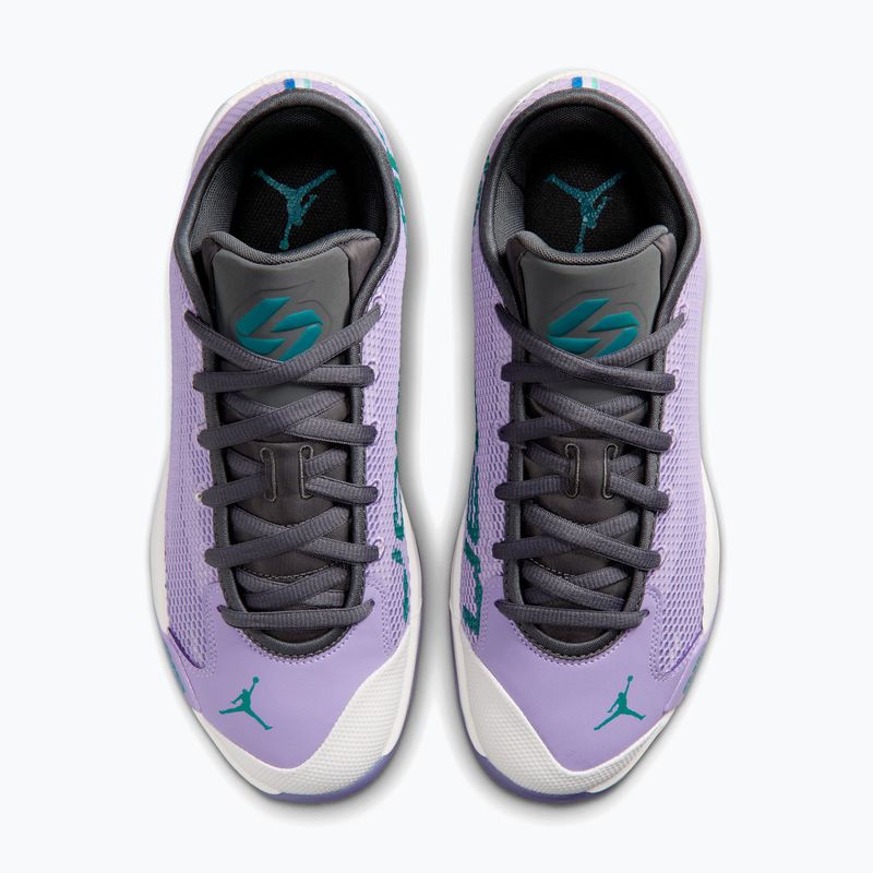 Pantofi de baschet bărbați Jordan Luka 77 urban lilac/iron grey/sail/rio teal 4
