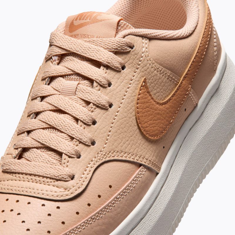 Încălțăminte pentru femei Nike Court Vision Alta shimmer/sail/light cognac 5