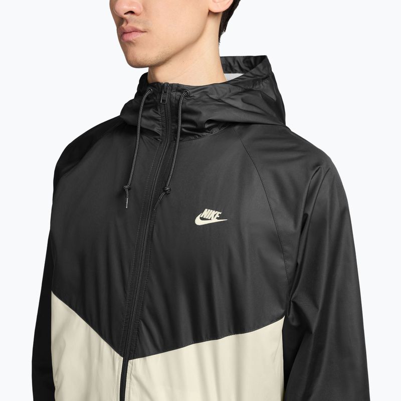 Geacă pentru bărbați Nike Windrunner Black/Sail/Sail 3