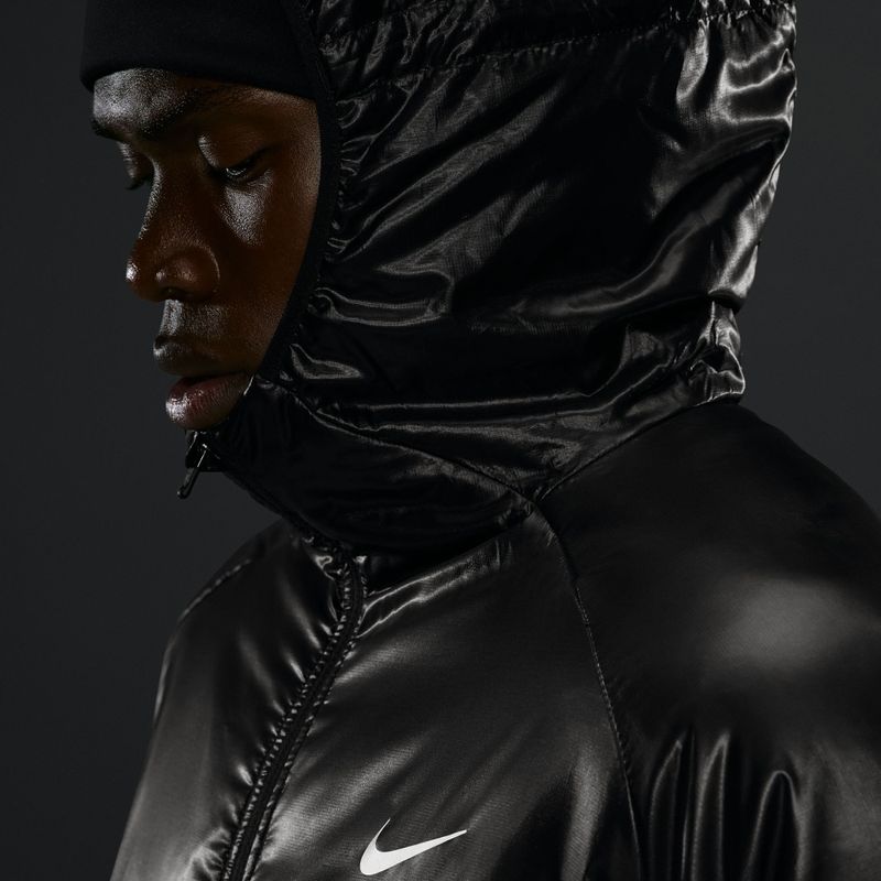 Geacă de alergare pentru bărbați Nike Miler Aerolayer black/dmoke grey 10