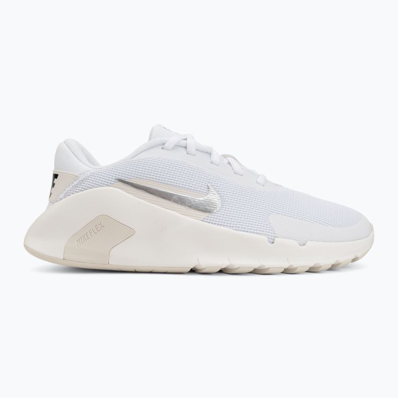 Încălțăminte de antrenament pentru femei Nike Flex Train white/sail/phantom/ metallic silver 2