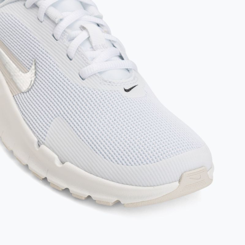 Încălțăminte de antrenament pentru femei Nike Flex Train white/sail/phantom/ metallic silver 7